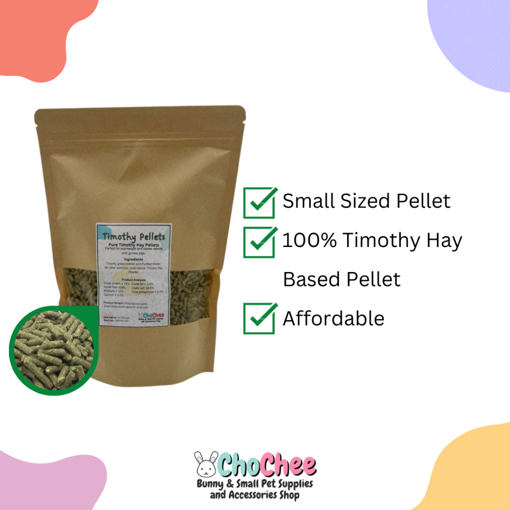 100% Pure Timothy Hay Based Pellets Green & New Small Size good for ...