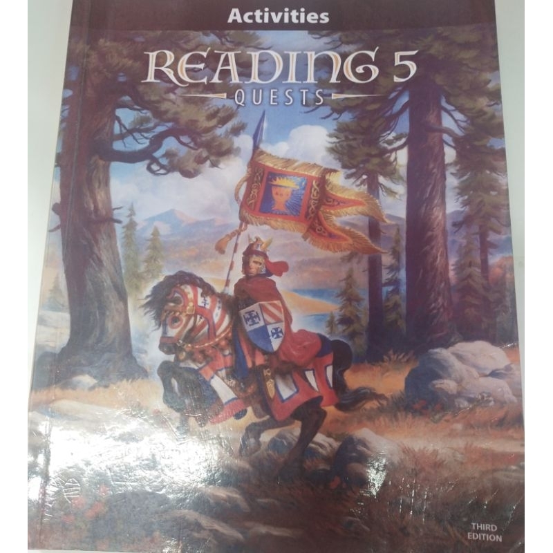 (2nd Hand) BJU Reading 5 Student Activity Manual, Third Edition ...