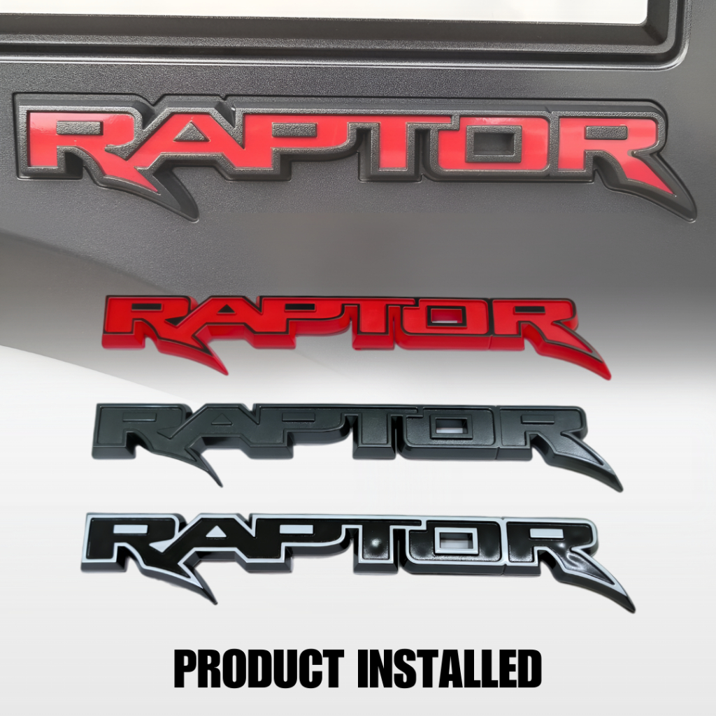 CAOS FORD RANGER (RAPTOR) DECORATION LETTER EMBLEM | Shopee Philippines