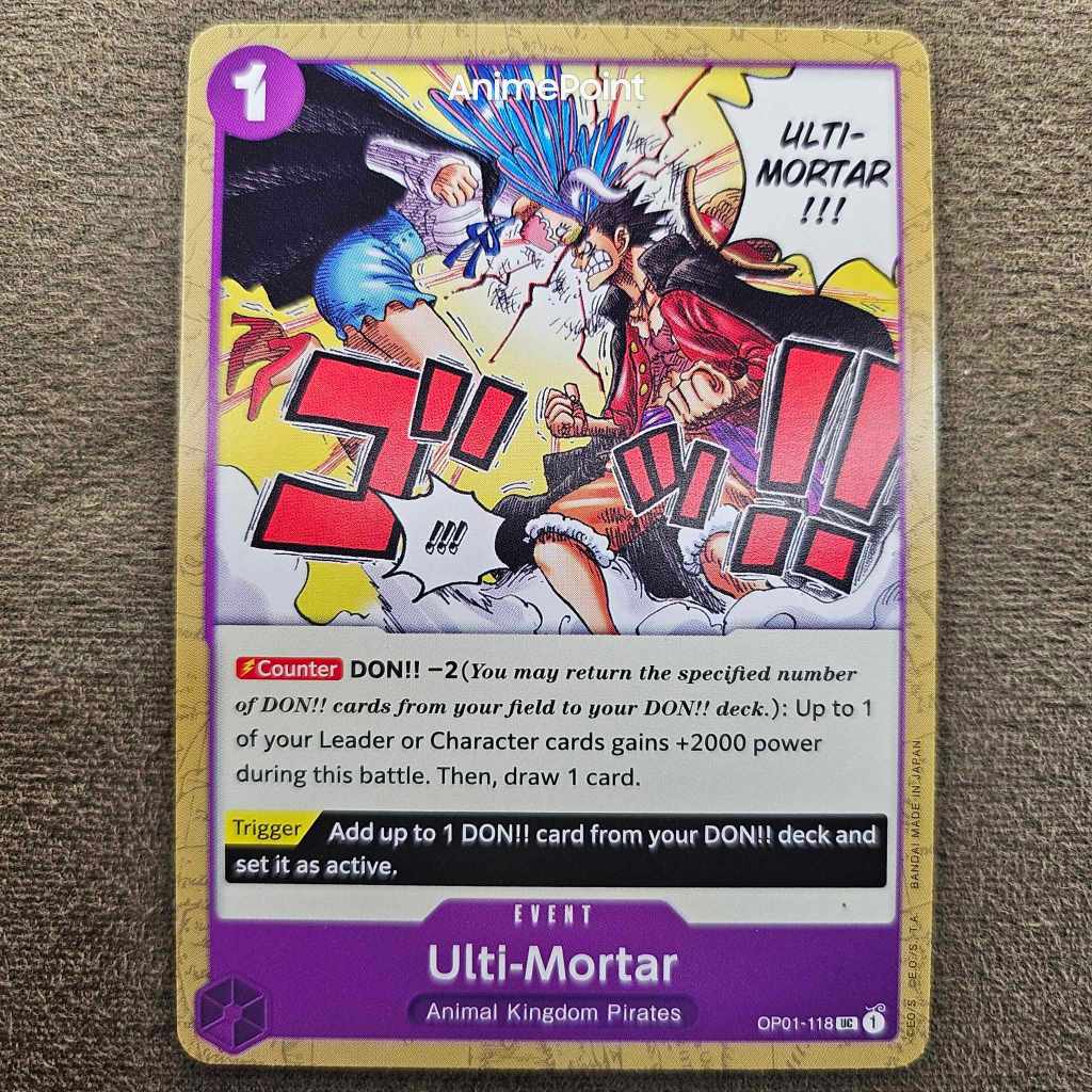 One Piece TCG [ENGLISH] OP01-118 UC Ulti-Mortar [ENGLISH VERSION
