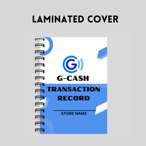 GCASH NOTEBOOK TRANSACTION RECORD 100 pages /50 leaves | Shopee Philippines