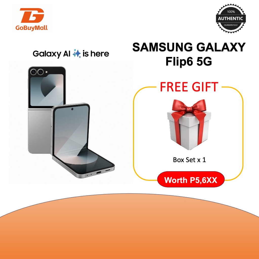 [**FREE BOX SET x 1 **] Samsung Galaxy Z Flip6 5G SMF741 Dual Sim