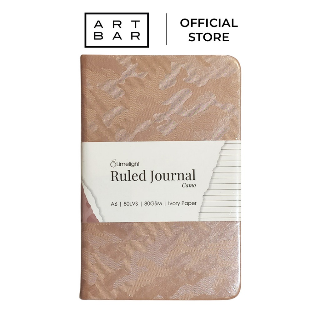 Limelight Journal Gt A6 Camo Copper Ruled Hb (Notebook Journal) - Art ...