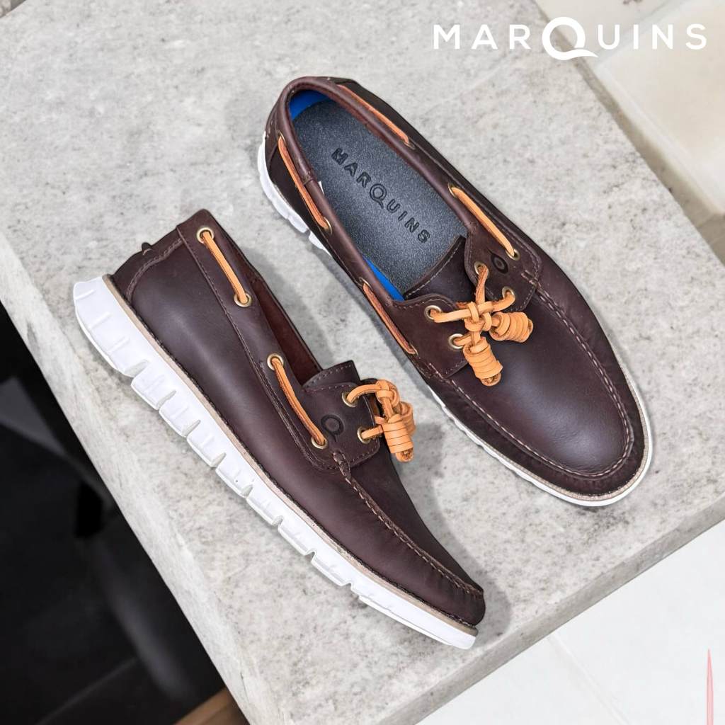 Marquins Genuine Leather Boat Shoes for MEN Finn Shopee