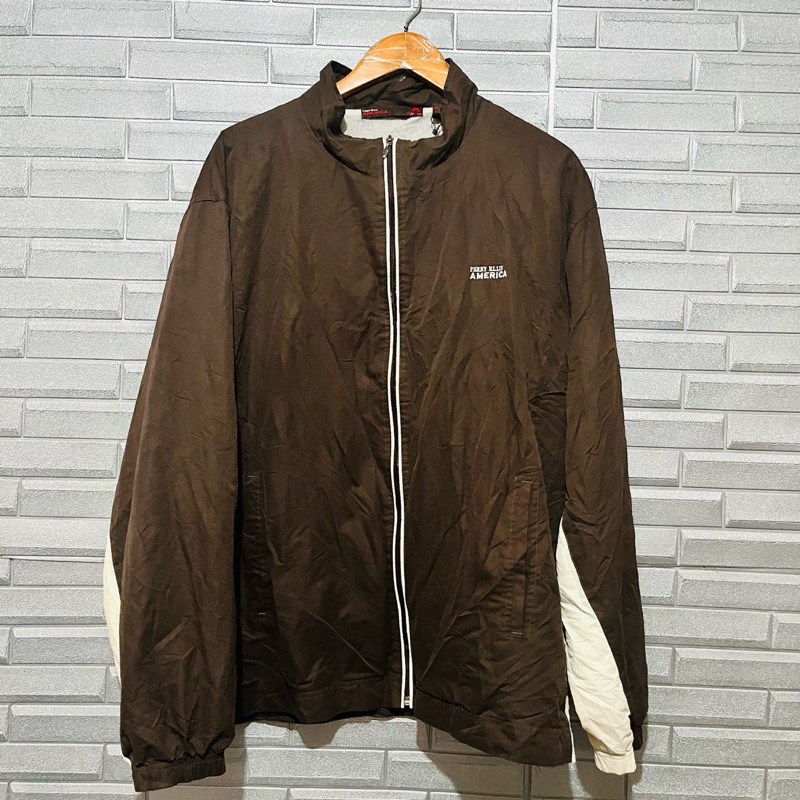 Veste Homme Perry Ellis America - Taille XXL (2XL) - Bleu/Vert - Occasion Très Bon État - Livraison Gratuite