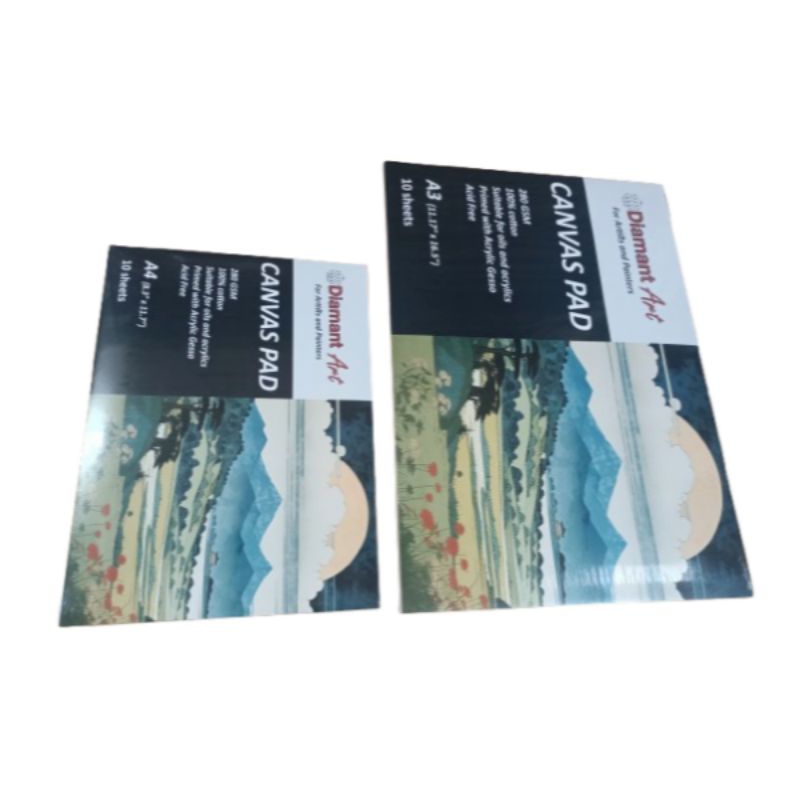 Diamant Canvas Pad, 10 sheets,280gsm(size A4 /A3) | Shopee Philippines