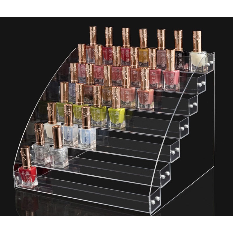 Multi-Layer Nail Polish Display Rack Lipstick Display Rack Cosmetics ...