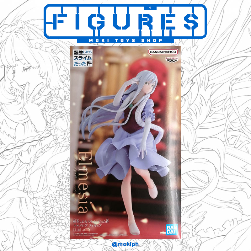Banpresto Statua Elmesia - That Time I Got Reincarnated As A Slime - 21 Cm - PVC Da Collezione