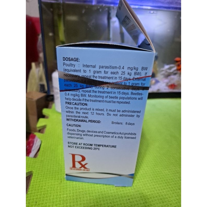NUTRIVET (IVERMECTIN POWDER )ANTHELMINTIC (24SACHET X 7 GRAMS) | Shopee ...