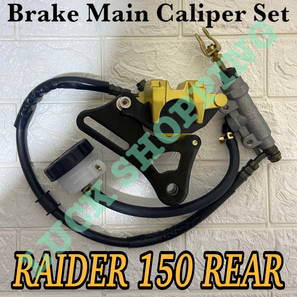 Universal Motorcycle Rear brake main caliper assembly set For Suzuki ...