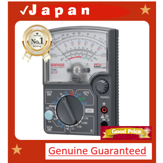 Sanwa Electric Measuring Instrument Analog Multi-Tester for Automotive ...
