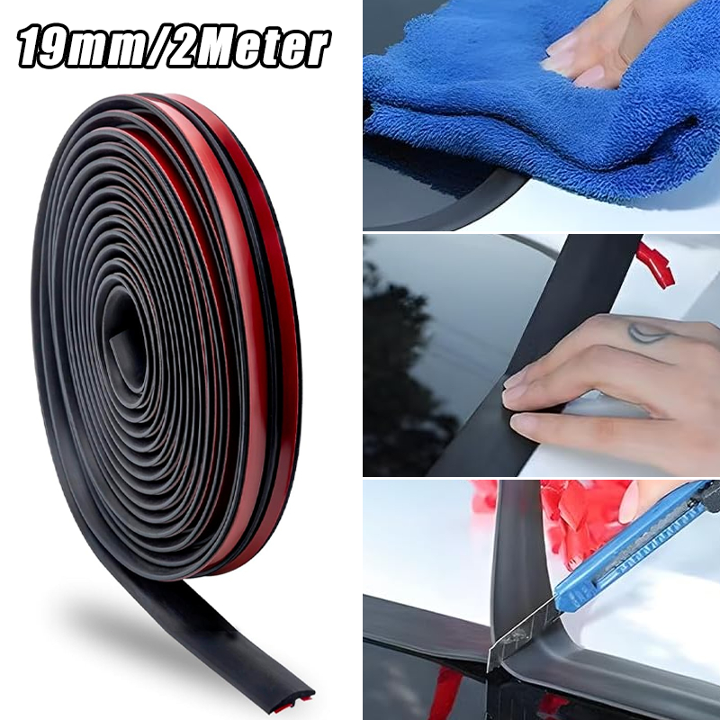 2Meter Car Roof Window Weather Strip Windshield Weather Stripping ...