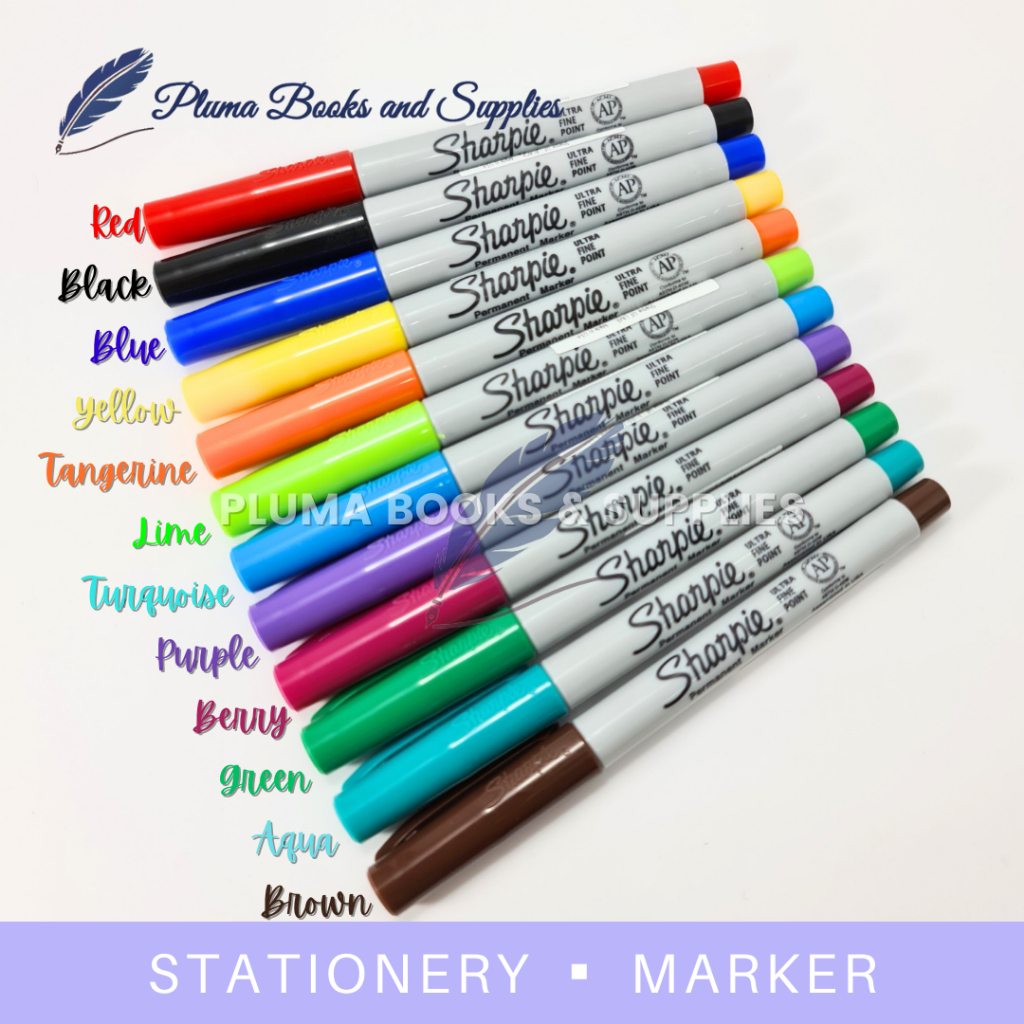 1pc Sharpie Ultra Fine Point Permanent Marker - Black, Blue, Red ...
