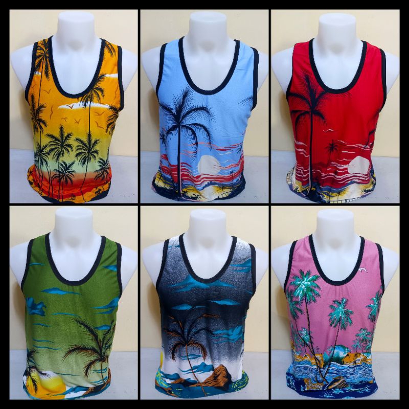 SANDO FOR ADULT FIT TO LARGE (PRINTED PRINT) | Shopee Philippines