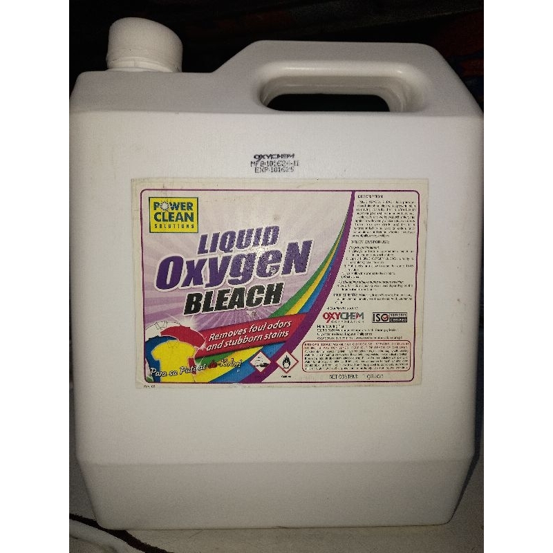 Oxygen Bleach by Power Clean 1 Gallon | Shopee Philippines