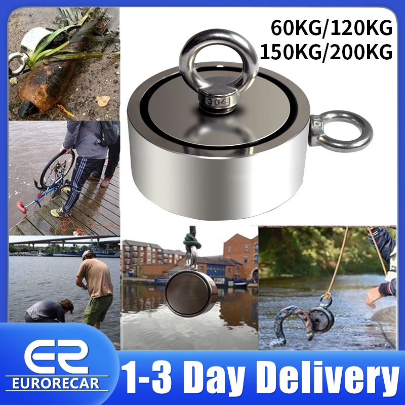Super Strong Neodymium Fishing Magnets Rare Earth Permanent Magnet with ...
