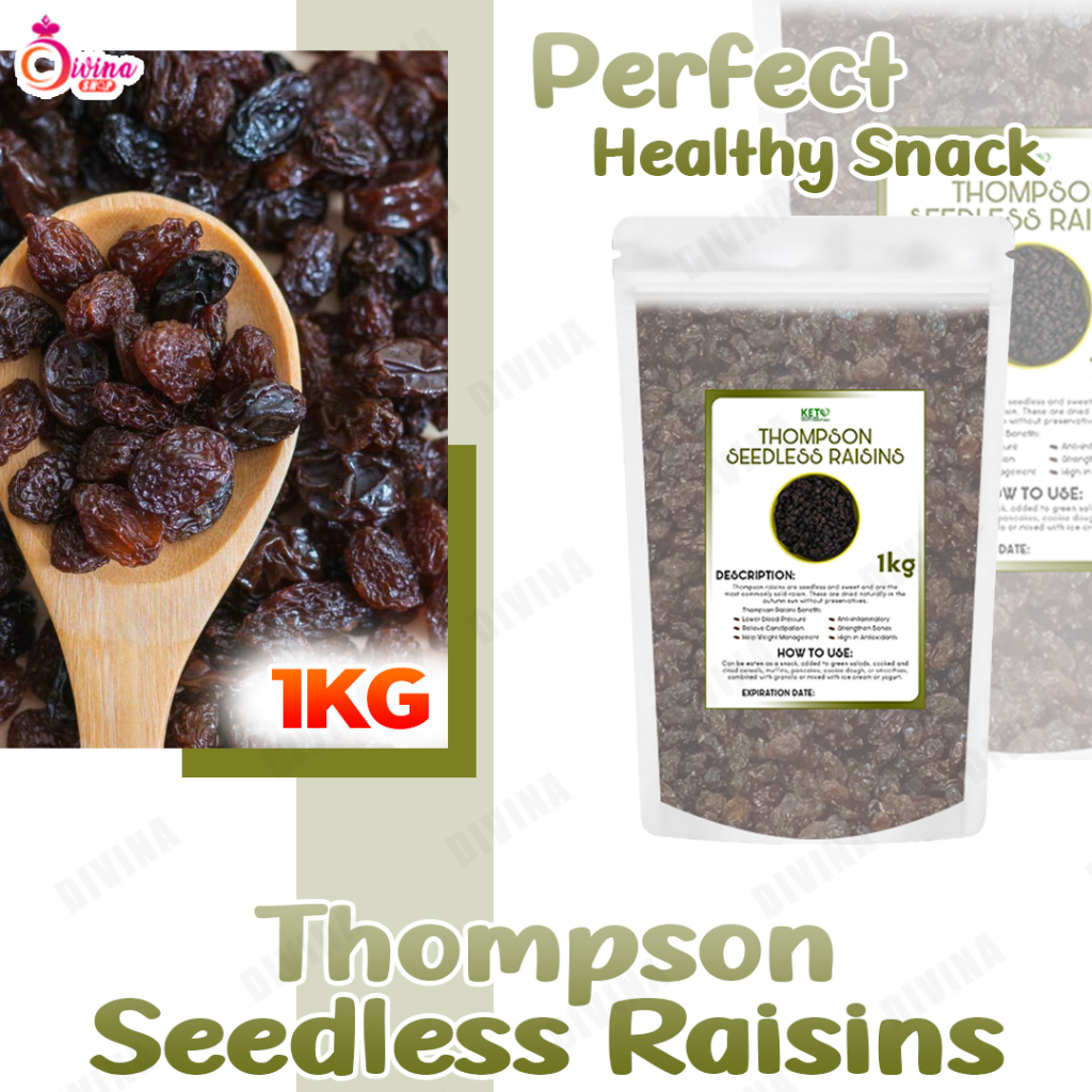 Thompson Seedless Raisins 1Kg | Shopee Philippines