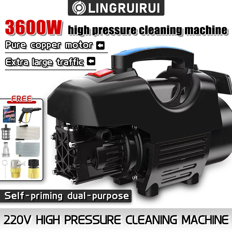 3600w High Pressure Washer Portable Fully Automatic Household Cleaner