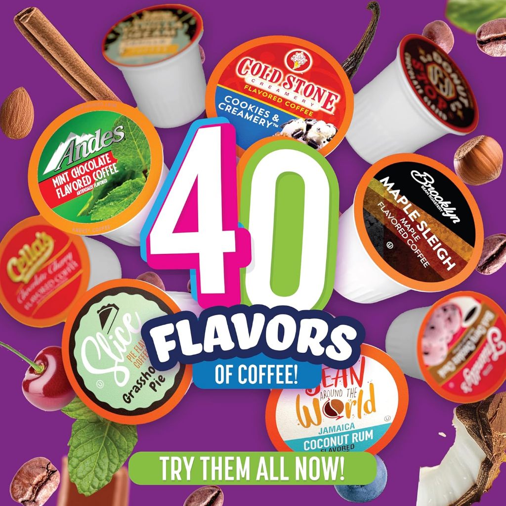 Two Rivers, Keurig K-Cup Coffee Pods Variety Pack 40count/box | Shopee ...