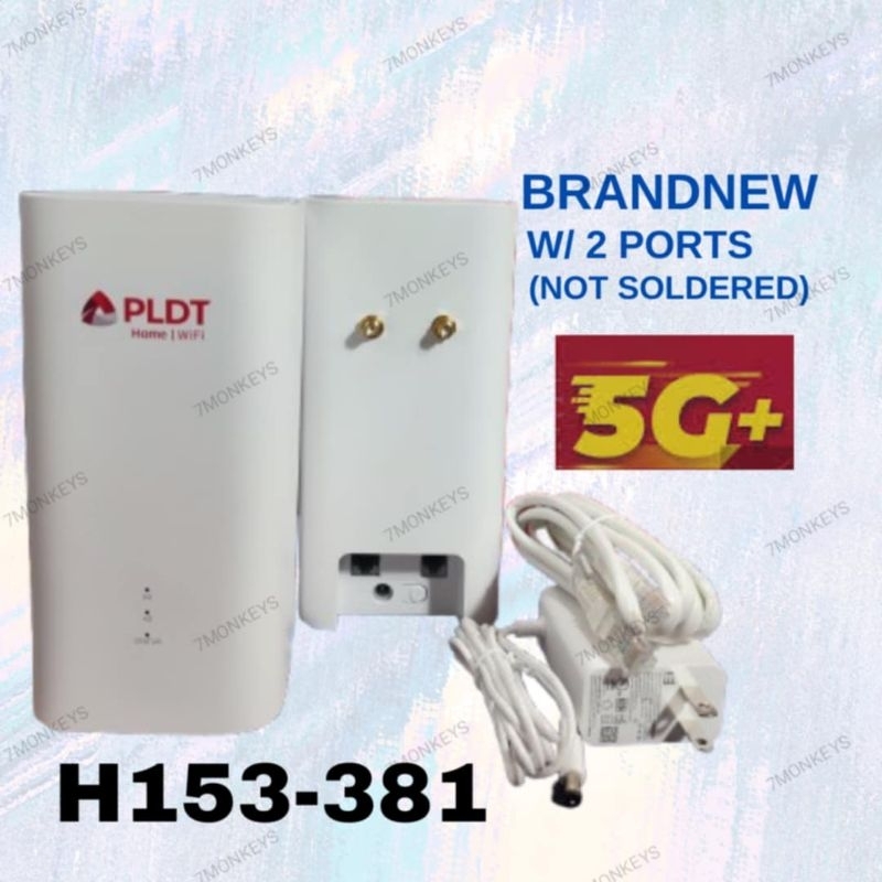 H153-381 PLDT PREPAID WIFI 5G SMART/TNT COMPATIBLE | Shopee Philippines