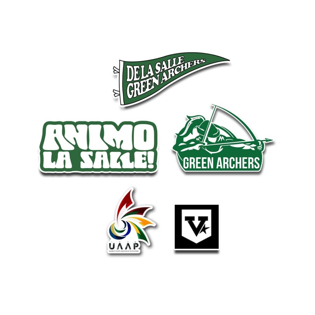 Varsity Lifestyle Co. l DLSU Classic V1 Sticker Collection | Shopee ...