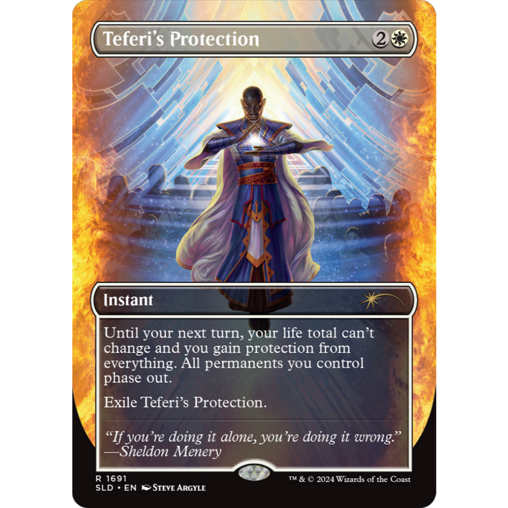 Teferi's Protection SLD 1691 MTG Proxy | Shopee Philippines
