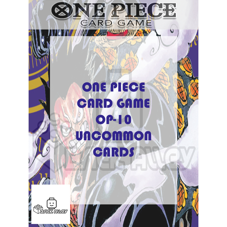 One Piece TCG OP10 Uncommon Cards (UC) | Shopee Philippines