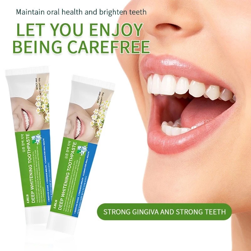 DEEP Whitening Toothpaste Bad Breath Remover Toothpaste Toothpaste for ...