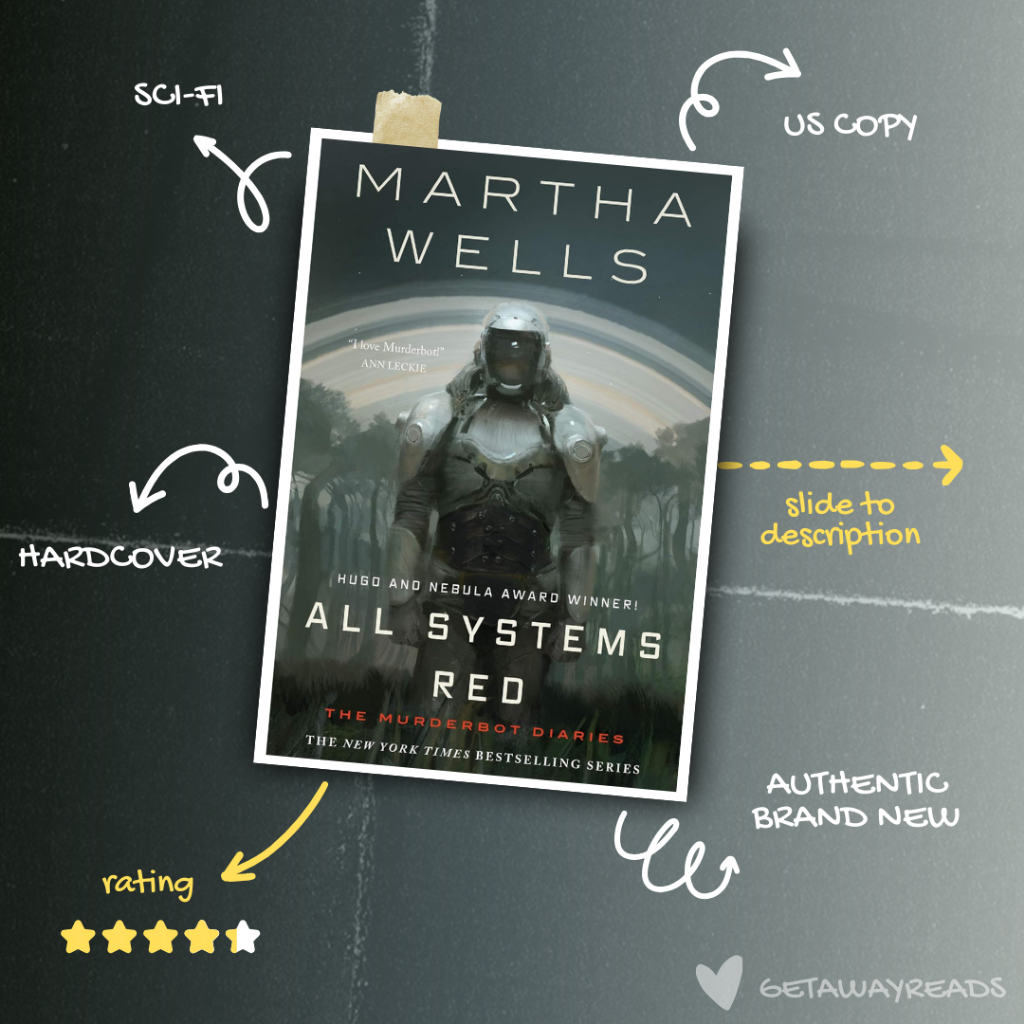 All Systems Red (The Murderbot Diaries, 1) by Martha Wells (Hardcover