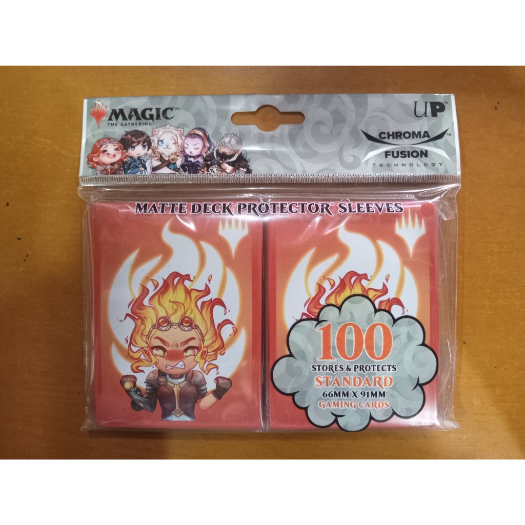 MTG Chibi Chandra Ultra Pro Standard 100 Matte Deck Protector Sleeves ...