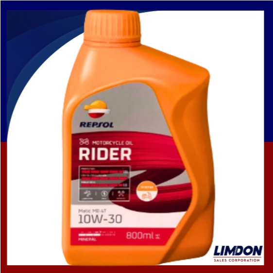 Repsol Rider Matic 4T 10w30 800ml | Shopee Philippines