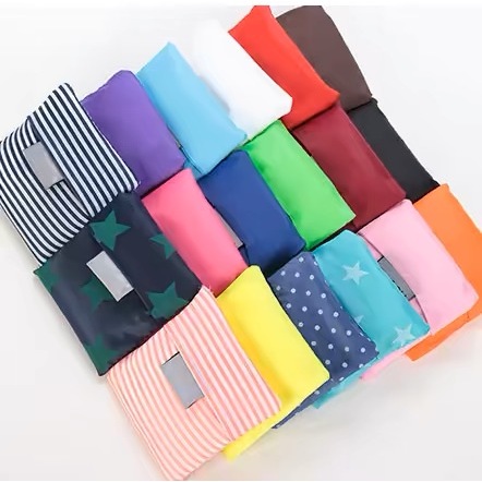 Portable Folding Shopping Bags Bagcu Packet Size Foldable Eco Bag ...