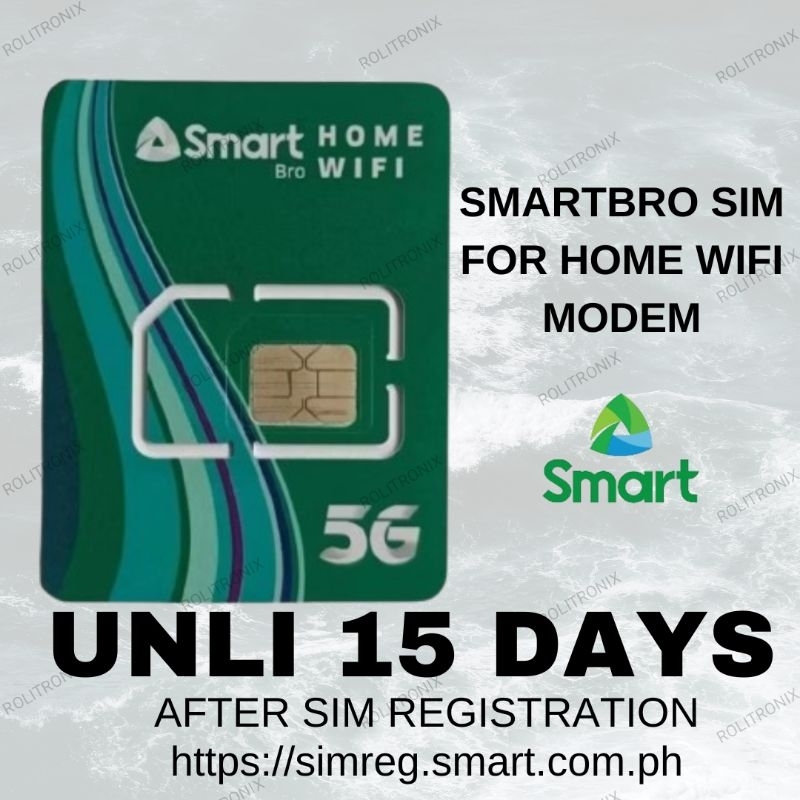 SMARTBRO PREPAID SIM (UNLIFAM) | Shopee Philippines