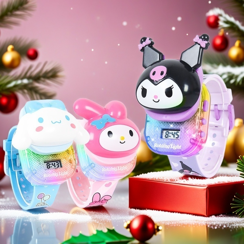 Timi Sanrio Glow-in-the-Dark Musical Watch with Pop-Up Panel Toys ...