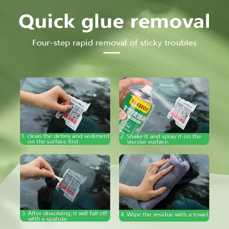 480ML Sticker Remover Spray Car Sticker Remover Car Window Film ...