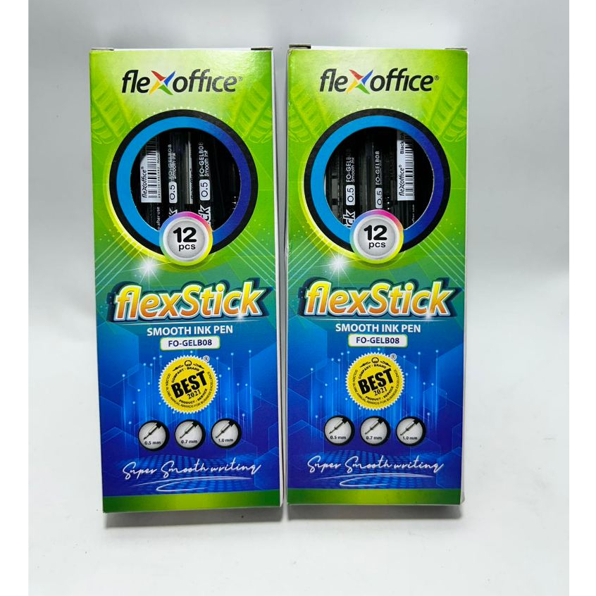 Flexoffice FlexStick Smooth Ink Ballpen 12pcs/Box | Shopee Philippines