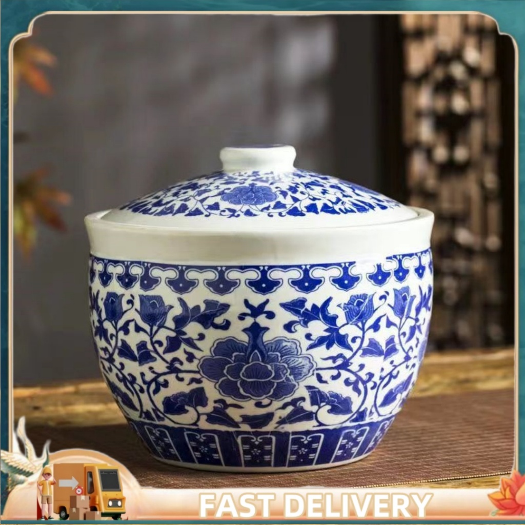Rice storage container 5kg ceramic lagyanan ng bigas 10kilos rice ...