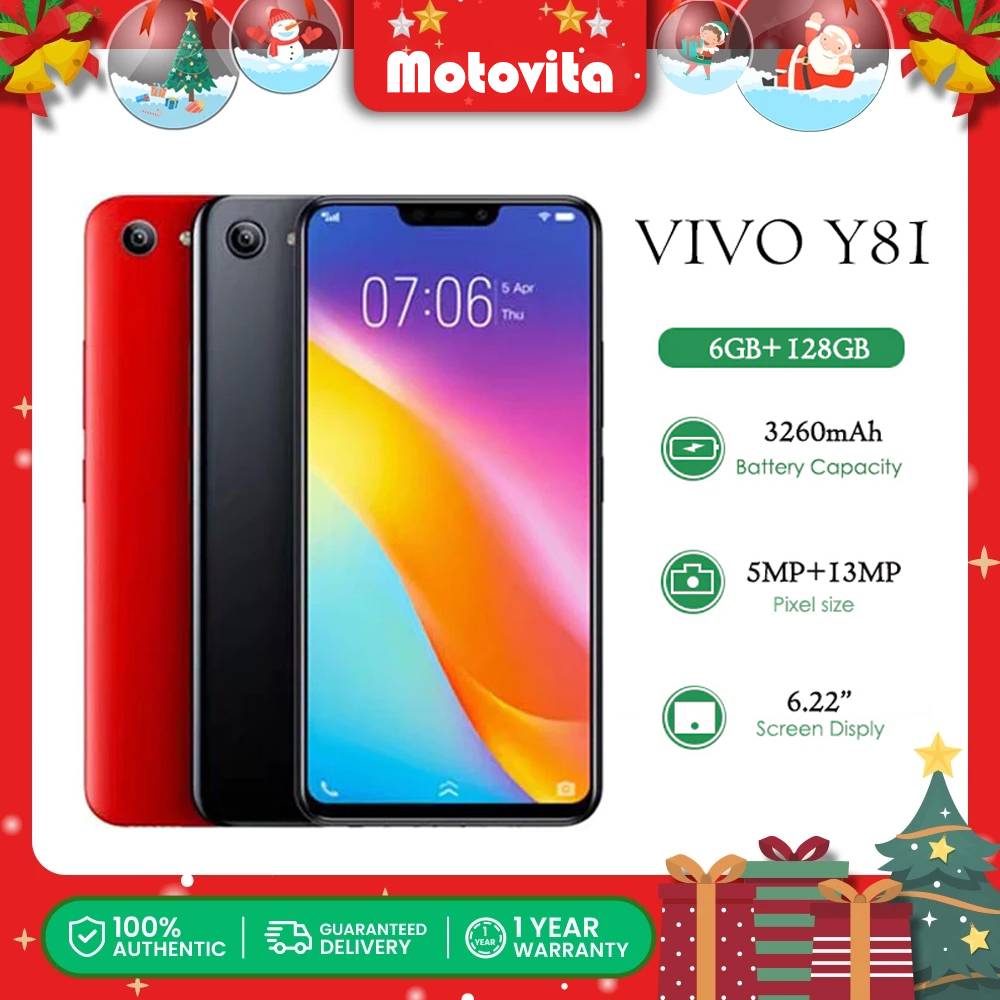 Y81 Phone Original 6 +128G ROM with Face ID Legit Smartphone 6.22 Full ...