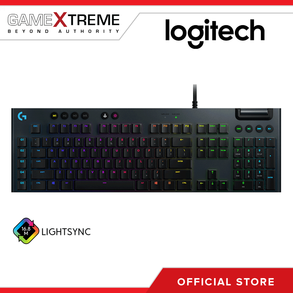 Logitech G813 RGB LIGHTSYNC Mechanical Gaming Keyboard | Shopee Philippines