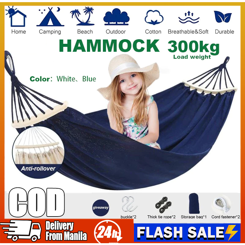 hammock duyan for adult duyan Camping Double Outdoor Foldable Hammock ...