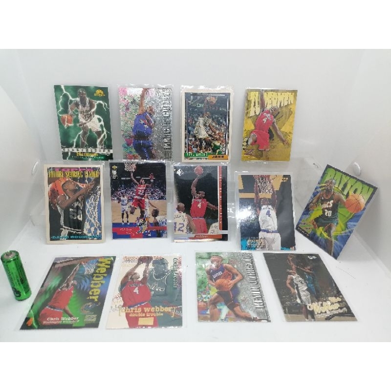Preloved vintage 90s NBA cards sold separately | Shopee Philippines