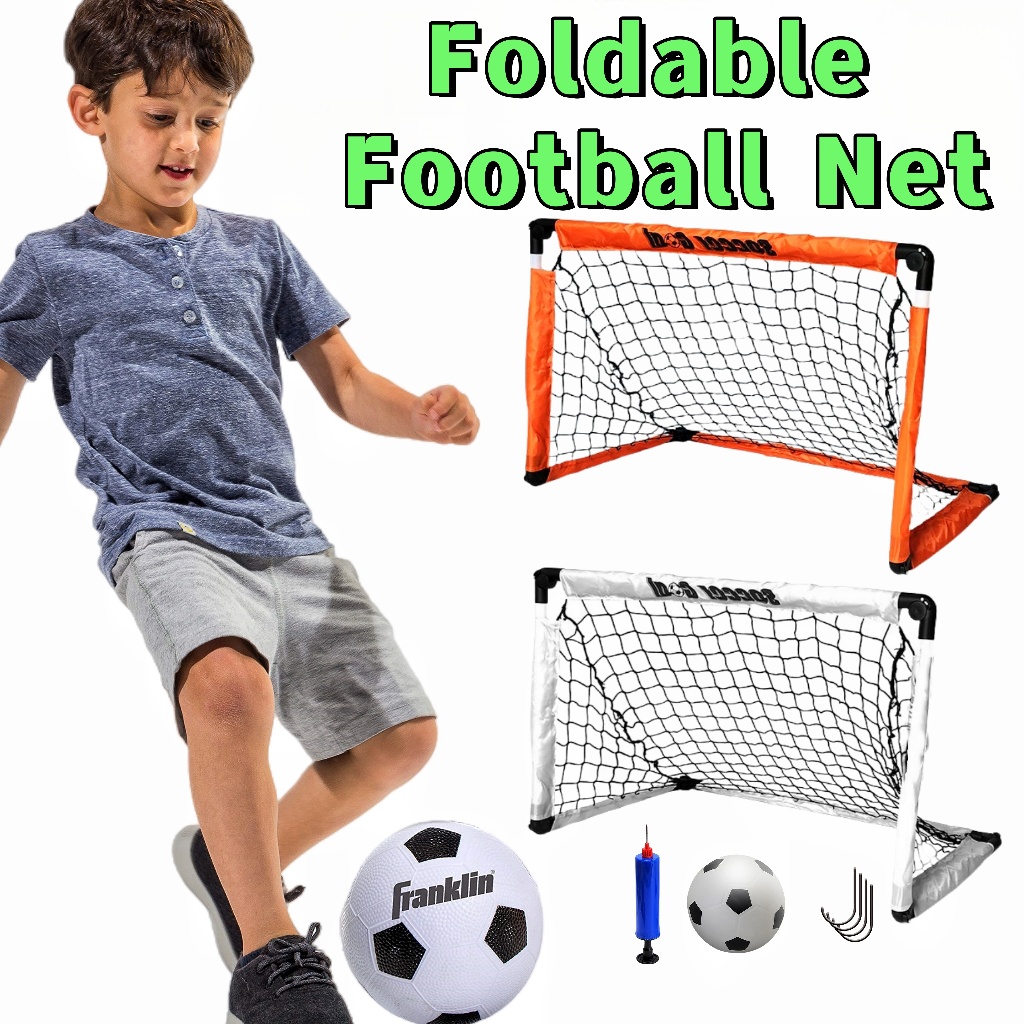 Portable football goal set outdoor folding football goal suitable for ...