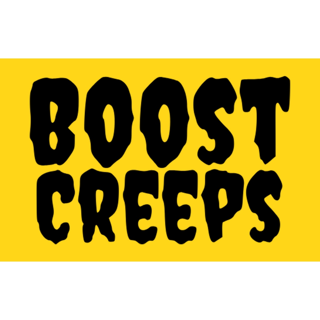 DONUT Media BOOST CREEPS Laminated Vinyl Sticker | Shopee Philippines