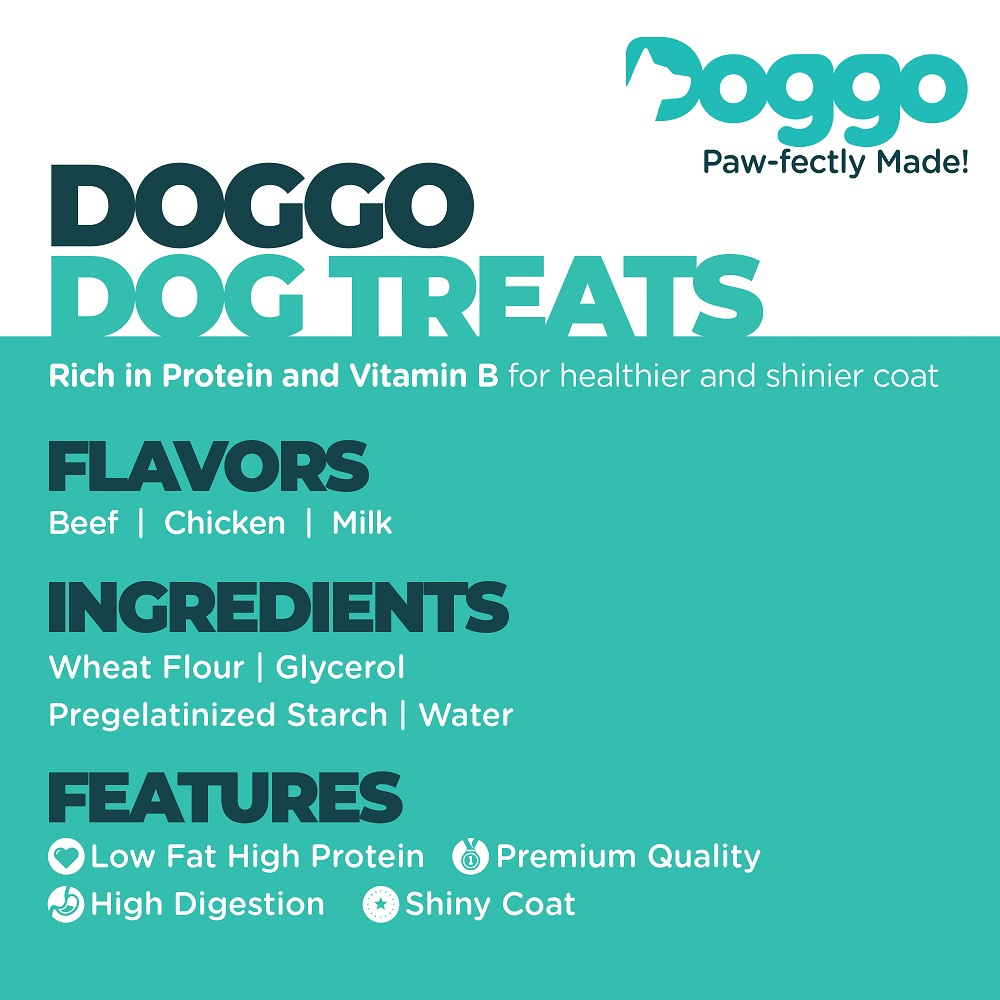 Doggo Chewy Bones Chicken Flavor (2 sizes) | Shopee Philippines
