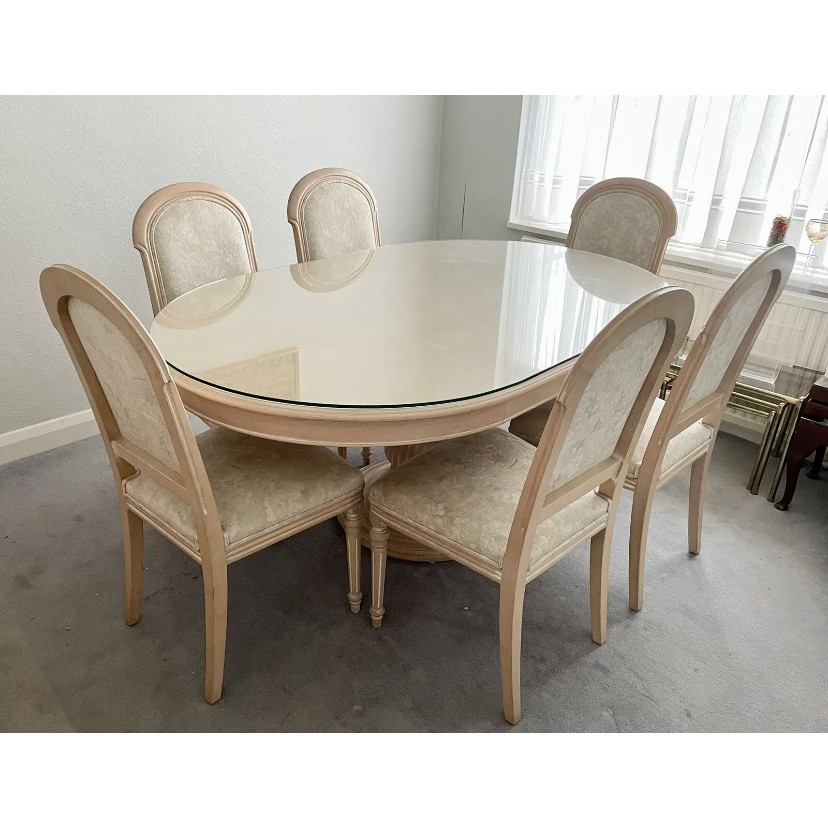 Matching Dining Room Set - Includes Dining Table, 6 Chairs, Side Board ...