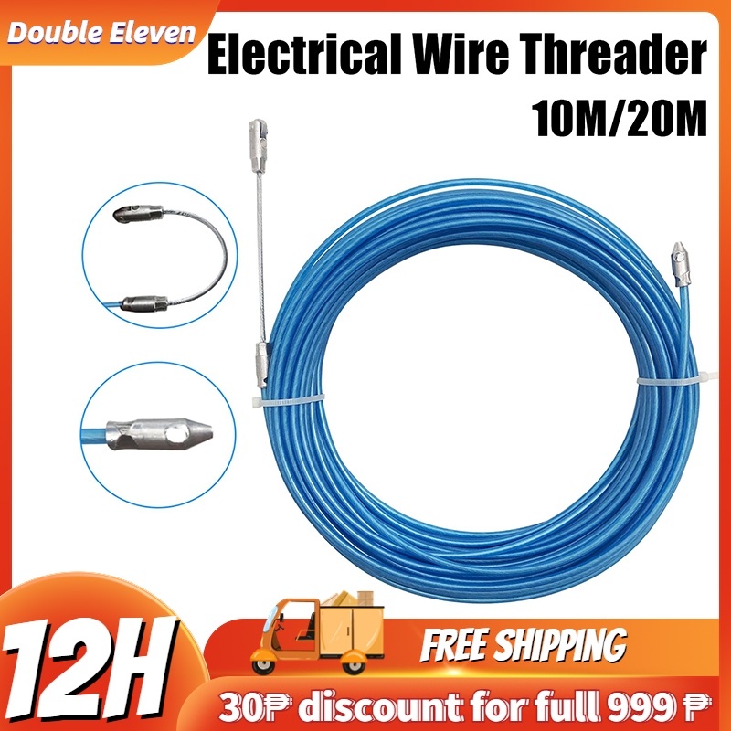 Electrical Wire Threader Cable Wire Puller Through Wall Wire Guide for ...