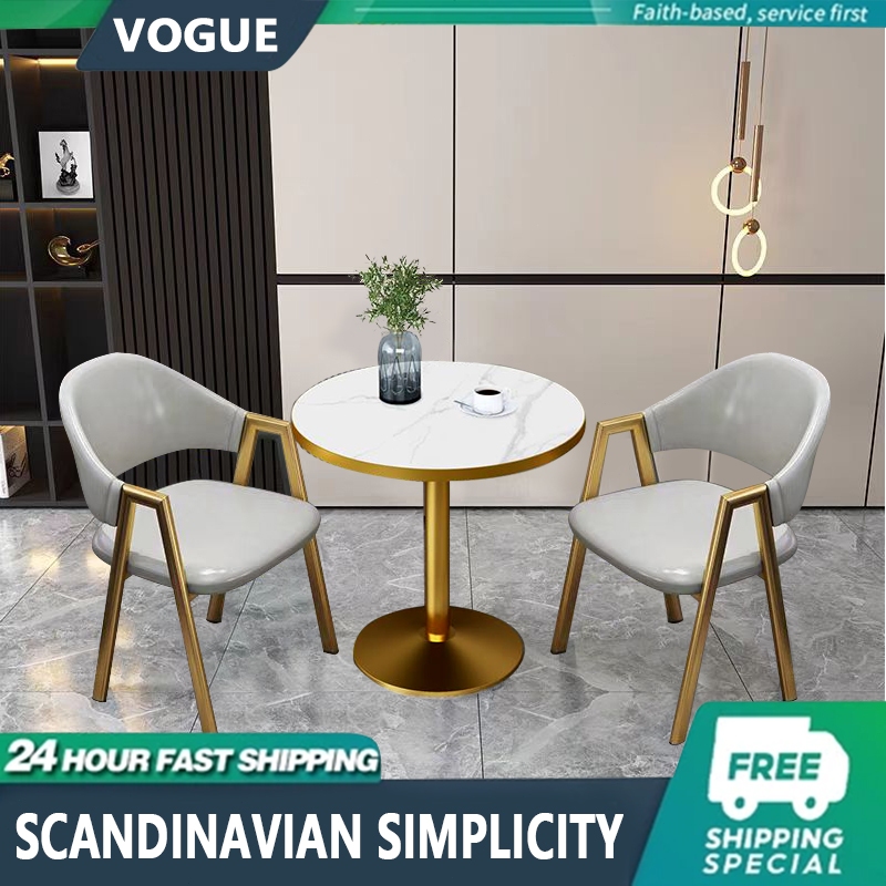 Nordic negotiation table and chair combination front desk living room ...