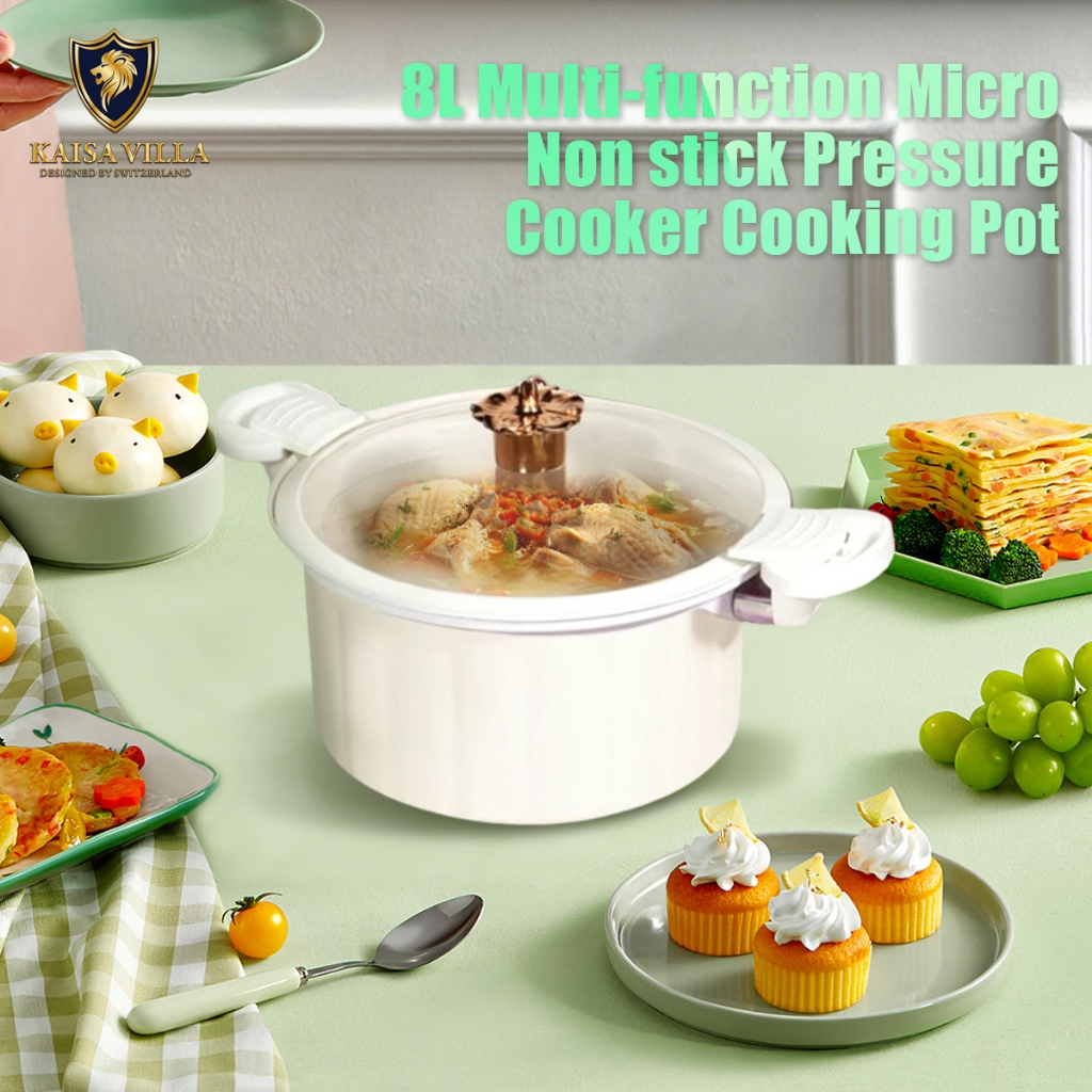 KAISAVILLA 8L Micro Pressure Cooker Multi Pressure Cooker cooking pot ...