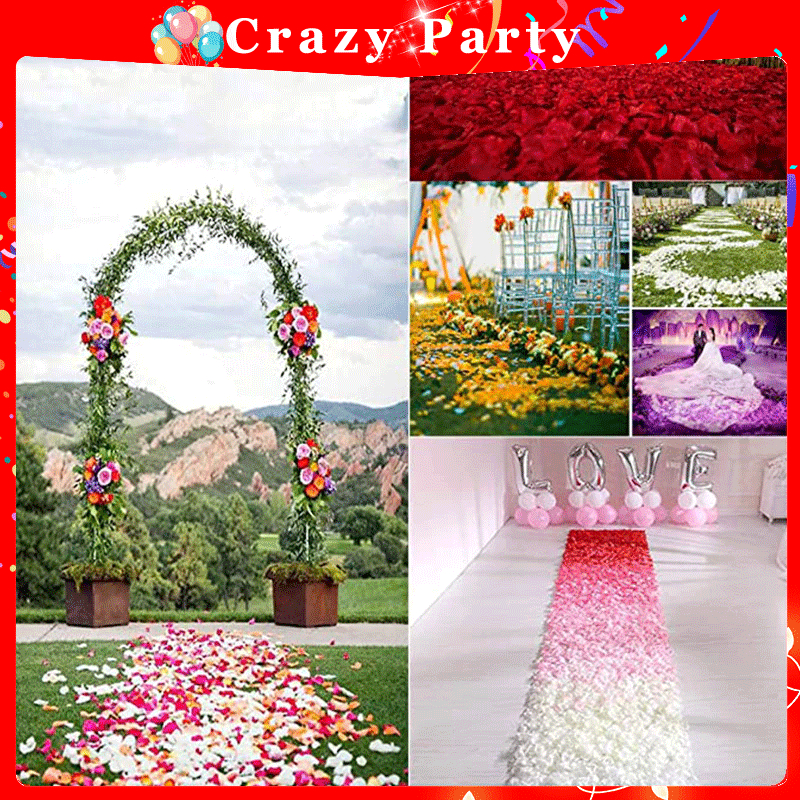Simulated Rose Party Event Rose Petals Wedding Rose Petals Party ...