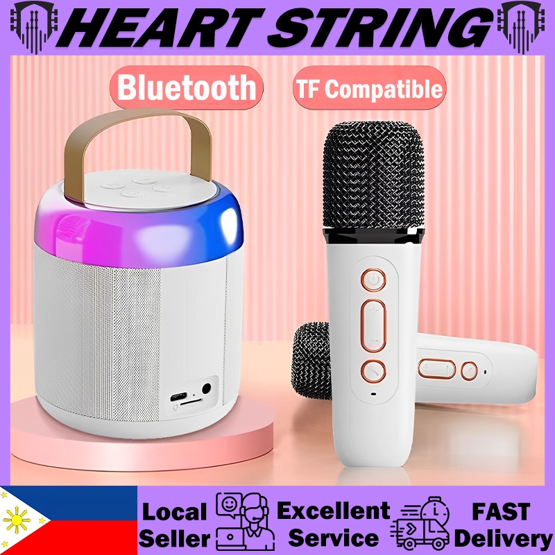 Karaoke Wireless Bluetooth Speaker Mini Portable Loudspeaker Box 3D ...